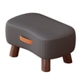 thumbnail image 4 of Shangren Small Foot Stool Ottoman Creative Stable Footrest for Home Sofa Coffee Table Dark Grey, 4 of 8