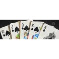 thumbnail image 3 of Jeu de Cartes Pique royal flush Gros Plan - Toile 16"x48 Pouces - Impression sur Demande, 3 of 5