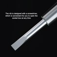 thumbnail image 2 of Amdohai Intelligent Voltage Tester Pen Power Voltage Detector Electricity Detector Test Pencil with High Brightness LED Light Electrical Indicator Tool with Screwdriver, 2 of 7
