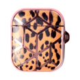 thumbnail image 2 of Étui de Protection pour Écouteurs Bluetooth à Motif Marbre Léopard pour AirPods, 2 of 8