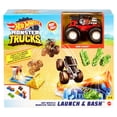 thumbnail image 2 of Hot Wheels Monster Trucks Launch and Bash Playset, 2 of 5