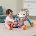 thumbnail image 3 of Fisher-Price Learn With Me Purple Monkey Walker Baby Learning Toy with Music & Lights, 3 of 6
