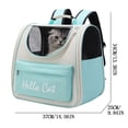 thumbnail image 1 of Pompotops Outdoor Portable Pet Backpack Breathable Large Capacity Pet Backpack Clearance, 1 of 2
