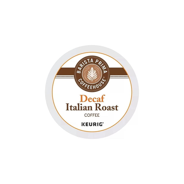 Barista Prima Coffeehouse Decaf Italian Roast KCups 96ct