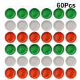 thumbnail image 2 of EIGTHTAIL 60Pcs Christmas Disposable Paper Plates (Red/Green/White), 2 of 5