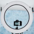 thumbnail image 3 of EeaseCA 14 inch Foldable Ring Flash Diffuser Cover Speedlite Photography Video Light Softbox Diffuser for Fluorescent Flash Light (White), 3 of 8