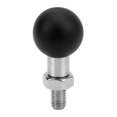thumbnail image 2 of Support de Tête de Boule de Rétroviseur de Moto Robuste pour Accessoire Universel, Fabriqué avec des Matériaux, Conception de Filetage à Droite, 2 of 8