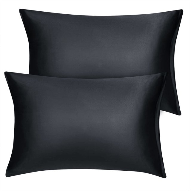 Unique Bargains Satin Pillowcase Zippered Silky Sateen