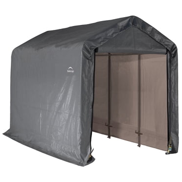 Shed-in-a-Box® Portable Shed 6 X 12 X 8 Ft Peak Grey
