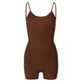 thumbnail image 4 of Combinaison Sportive de Rue pour Femmes à Bretelles, Col en U, Dos Nu, Ajustée, Rehausse-Fesses, 4 of 5