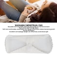 thumbnail image 3 of Menstrual Pad, Soft Universal 4PCS Panty Liners Washable Recyclable Anti Allergic Breathable  For Menstruating Women For Daily Life, 3 of 8
