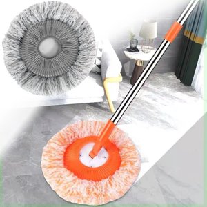 EGNMCR Mop Chambre à balai et pan de poussière Mop de remplacement Clou simple Tête de vêtement Lave-auto Chenier Mop plat Sunflower de remplacement Mop