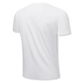 thumbnail image 3 of matoen T-shirt Homme Séchage Rapide Col Rond Couleur Unie Blouse Décontractée Slim Stretch Manches Courtes Hauts de Sport, 3 of 3