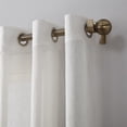 thumbnail image 2 of Sun Textile Crushed Grommet Sheer Voile Curtain, 2 of 2