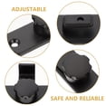 thumbnail image 2 of Sliding Barn Door Latch 90 Degree Heavy Duty Gate Latch for Garden Bathroom, 2 of 8