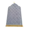 thumbnail image 1 of Prayer Mat Blanket Travel Mat Area Rugs Collectible for Cafe Home Holiday Gifts Light Gray, 1 of 8