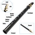 thumbnail image 3 of MesaSe Mini Sax Portable Woodwind Instrument Professional instruments with Carrying Bag Black Pocket Saxophone, 3 of 6