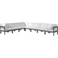 thumbnail image 2 of Meridian Furniture Nizuc Sectionnel Modulaire de Patio Extérieur Blanc, 2 of 8