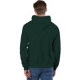 thumbnail image 2 of Champion Mens Reverse Weave Fleece Hoodie, S, Dark Green, 2 of 3