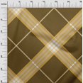 thumbnail image 2 of oneOone Tissu Polyester Lycra Tartan à Carreaux Imprimé Tissu 1 Yard 56 Pouces de Large, 2 of 4