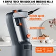 thumbnail image 4 of VEVOR Commercial Variable Speed Corded Electric Hand Mixer, Stainless Steel, 4 of 9