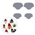 thumbnail image 2 of Semelles de Talon pour Chaussures, Insert de Patch de Talon, Réparation de Talon pour Hommes et Femmes, Talons Hauts Gris Clair, 2 of 8