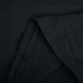 thumbnail image 4 of LOVZFMLL Women's Summer Fashion Solid Color Round Neck Short Sleeve Linen Dress Black L, 4 of 9