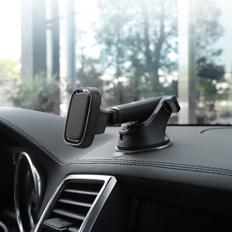 Support magnétique universel de tableau de bord/Pare-brise Ventouse adhésive pour téléphone portable de voiture pour iPhone Samsung Smartphones