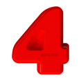 thumbnail image 1 of Dvkptbk Cake Mould Large Silicone 0-9 Number Cake Tin Mould Birthday Party Baking Tool Kitchen Gadgets on Clearance, 1 of 1