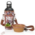 thumbnail image 1 of Made Easy Kit Water Bottle Carrier with Pocket for Dog Poop Waste Bags and Adjustable Padded Shoulder Strap, 1 of 1