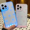 thumbnail image 3 of LED Bowknot Phone Case Light Up for Calls, Glowing Bow Design Protective Cover for iPhone Air, 16, 16 Pro, 16 Pro Max, 17, 17 Pro, 17 Pro Max, Valentines Day Gift, 3 of 8