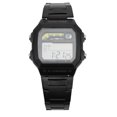 thumbnail image 2 of Outdoor Sports Digital Watch, Stainless Steel Strap LED Backlight, Dual Time Stopwatch Alarm Clock Countdown Timer, 50m Water Resistant, Smart Watch for Men Women Students, 2 of 7