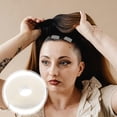 thumbnail image 3 of icolorfuled Extensions de Cheveux à Colle Chaude Extensions de Cheveux à la Kératine Blanche Colle Adhésive Extensions de Cheveux Outils de Colle Rouleau de Ruban Capillaire Double Face pour Coiffage en Salon, 3 of 7