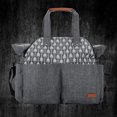 thumbnail image 4 of CTIRCHIU Diaper Tote Bag in Grey for Traveling with Elegant Style 1Pcs, 4 of 6