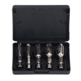 thumbnail image 2 of Screw Extractor, Longer Service Life Nickel Plated High Speed Steel  Remover 1/4in Hex Shank  for Drill Bit, 2 of 8
