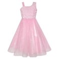thumbnail image 1 of Flower Girl Dress One Shoulder Sparkling Pageant Wedding 8 Years, 1 of 7