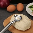 thumbnail image 4 of 2pc Stainless Steel Noodle Cutter For Household Use Stainless Steel Manual Pasta Maker Noodle Making Tool Pasta Roller Cutter Sliced Noodles Noodles Artifact Noodle Tool, 4 of 9