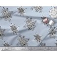 thumbnail image 3 of Soimoi Polyester Crepe Fabric Floral Block Print Fabric by The Yard 52 Inch Wide, 3 of 3
