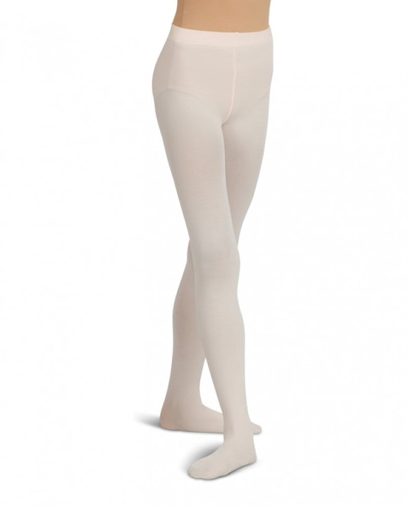 Capezio Ultra Doux à Pieds Serrés - Taille Small, Blanc