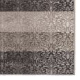 thumbnail image 2 of Tapis Evolution à rayures damassées 8 pi x 10 pi 3 po, gris et noir, 2 of 3