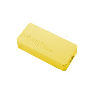Power Bank Box Universal Welding-free Portable 2 x 18650 Battery Mobile Charger DIY Case for Phone-Yellow