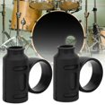 thumbnail image 1 of Drumstick Clamp, Portable Drum Stick Control Clip ABS Silicone Comfortable  For Playing Noir, 1 of 8