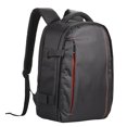 thumbnail image 1 of Camera Backpack Waterproof Green Dual Zipper Padded DSLR Bag for Outdoor Photography, 1 of 7