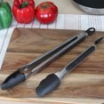 thumbnail image 3 of Oneida® Set of 2 Stainless Steel Locking Tongs, 3 of 5