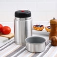 thumbnail image 4 of Mainstays Stainless Steel Food Jar, 27 oz, 4 of 23