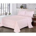 thumbnail image 3 of Ruvanti 100% Cotton Sheets - Crispy Cooling Percale Sheets For Queen Size Bed, Breathable & Durable Queen Sheet Set, 16 Inches Deep Pocket Bed Sheets, Spring On, 4 Pieces, 3 of 7