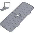 thumbnail image 1 of Silicone Faucet Handle Drip Catcher Tray, Kitchen Guard For Faucet, Silicone Sink Faucet Mat For Kitchen Bathroom, 1 of 4
