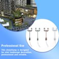 thumbnail image 3 of Baohd Mini Lampe de Rue Paysager Accessoire Simulation Modèles DIY Lampe Miniature Décoration Éclairage Ornement Bronze/blanc Chaud, 3 of 6