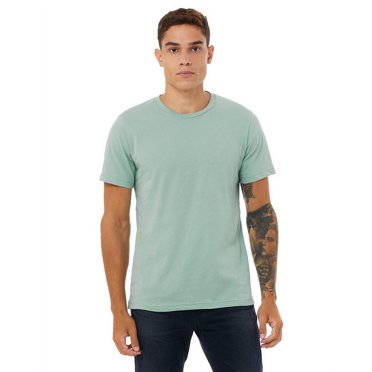 Bella Canvas Unisex Cotton Jersey T-Shirt, Dusty Blue XL