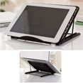 thumbnail image 3 of Yeacher Support Métallique Multifonctionnel Support de Table Pliable 6 Niveaux Réglables Rehausseur pour Portable Ventilé Rafraîchissant Support pour Ordinateur Portable, 3 of 8